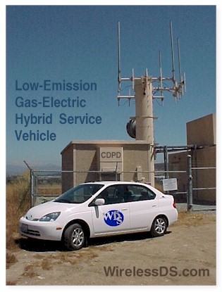 Low-Emission, Gas-Electric Hybrid Service Vehicle